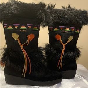 TECHNICA ITALIAN FULL FUR WITH SUEDE TASSEL BOOT Vintage Pride PERFECT